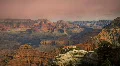 (1136) Grand Canyon Arizona Landscape Rain Storm Clouds Timelapse LOOP HD Footage