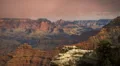 (1136R) Grand Canyon Arizona Landscape Rain Storm Clouds Timelapse LOOP HD Footage