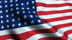 American flag waving motion background