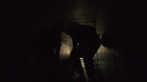 The 115th Civil Engineer Squadron rescue soldier during EOD training - 2018 Stock Footage 105794887