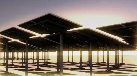 116 SOLAR array best Stock Footage 602567