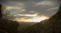 (1163) Twilight Arizona Desert Sunset Clouds with Cactus Saguaros HD Footage