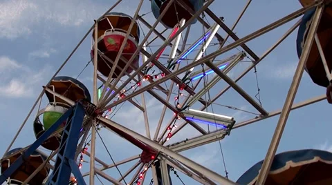 1167  Ferriswheel Stock Footage 34347151