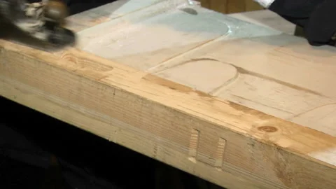 117. Mold making for casting. Stock Footage 93282774