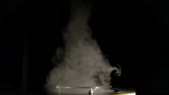 Close up view - portable smoke tornado machine