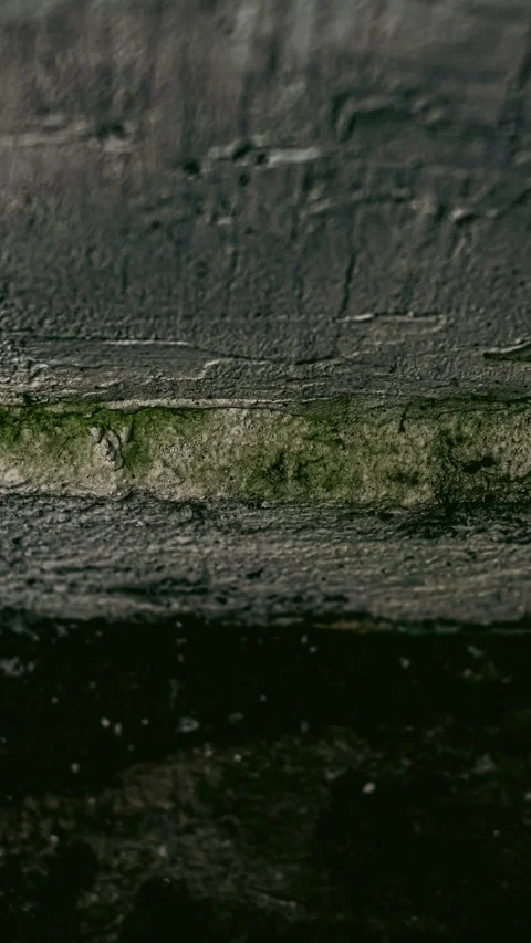 118_Close up of weathered concrete texture.mp4 Stock Footage 345817400
