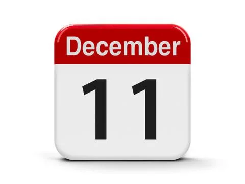11th December Stock Illustration