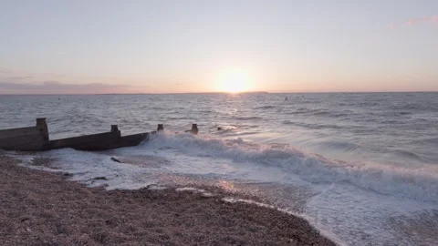11th May 2026. Sunset at Whitstable, East Kent, England, UK Stock-Footage 335382975