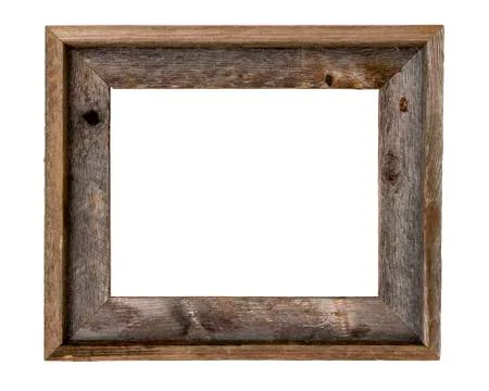 11x14 Rustic picture frame Stock Photos