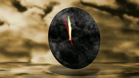 12 Clock - Explosion Stock Footage 12712386