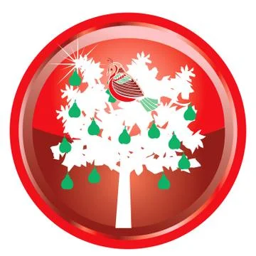 12 Days of Christmas Stock Illustration