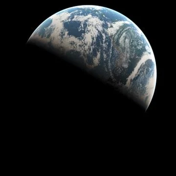 1/2 Earth Stock Photos