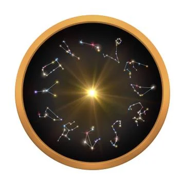 12 Horoscopes cycle for rotate イラスト素材
