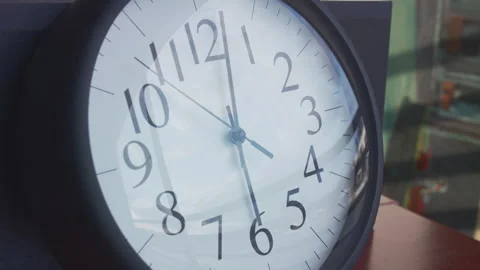 12 hour speedy time lapse noon reflecting moving clouds and  sunset from window Stock Footage 273120791