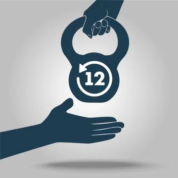 12 hour working week Stock Illustration