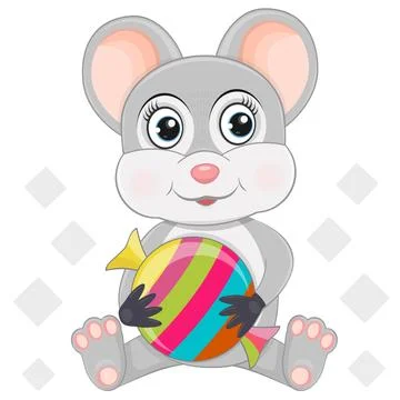 12-illustration-mouse Illustrazione stock