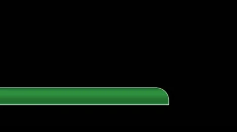 12 lowerthird design green Stock Footage 11519822