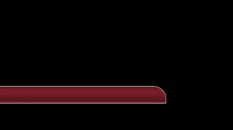 12 lowerthird design red Stock Footage 11519824