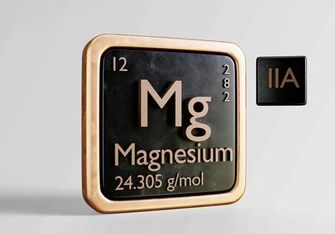 12-Magnesium Stock-Illustration