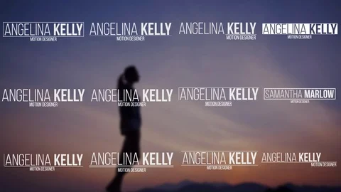 12 Minimal Lower Third Stock After Effects