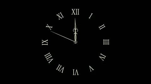 12 o'clock 库存影片 11725536