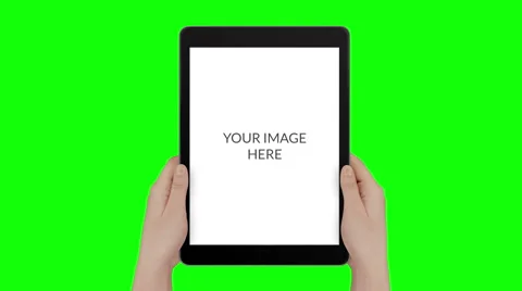 12 tablet and mobile phone shots. Green Screen.  Detail shot. Stock-Footage 48374523