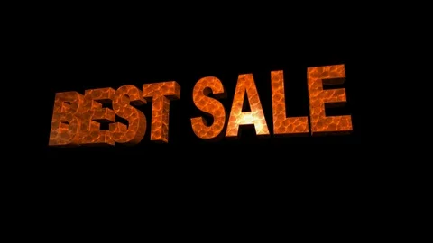 12 Text Animation that Dissolves into Particles Best Sale Vidéo 129681648