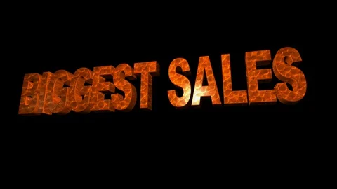 12 Text Animation that Dissolves into Particles Biggest Sales 库存影片 129682097