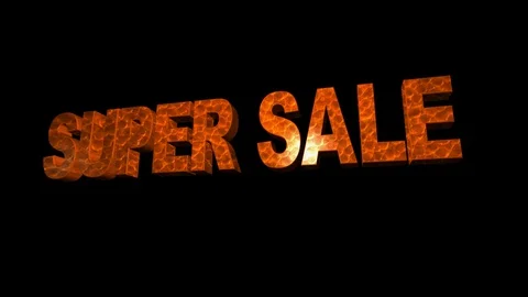 12 Text Animation that Dissolves into Particles Super Sale Video stock 129684715