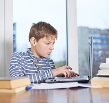 12 yo childen composition Stock Photos