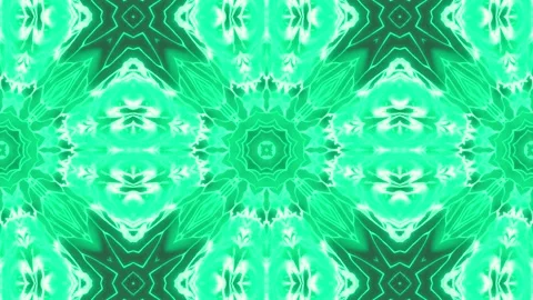 120 Bpm Synchronized Flower Pattern Kaleidoscopic VJ Loop Background 4K 60 F Stock Footage 270417611
