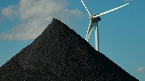 120 fr  RWE kool or wind 02 Stock Footage 162352105