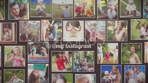 120 Photo Instagram Slideshow Stock After Effects