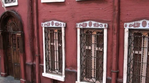 1209  Miniature houses Stock Footage 34726045