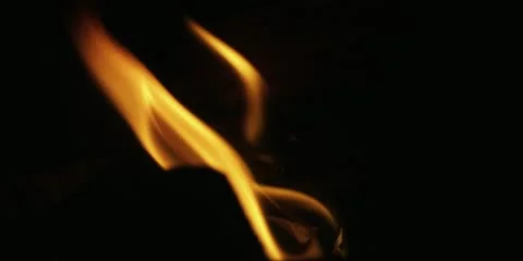 120fps flames in fireplace Vídeo Stock 10795612