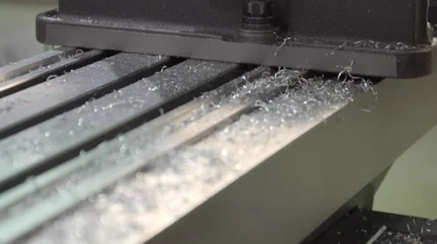 120fps slo mo machining Stock Footage 45416870