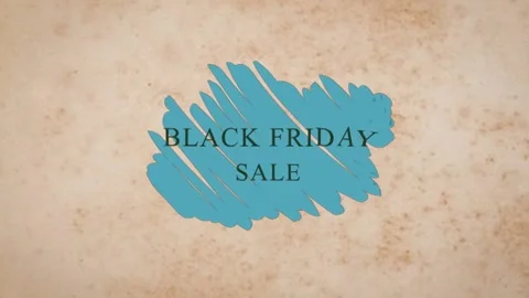 123 Animation Text Liquid Brush Effect Black Friday v11 Stock-Footage 138173374