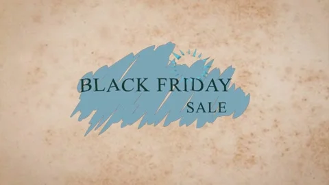 123 Animation Text Liquid Brush Effect Black Friday v13 스톡 동영상 138173393