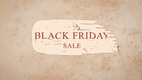 123 Animation Text Liquid Brush Effect Black Friday v18 스톡 동영상 138173562