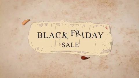 123 Animation Text Liquid Brush Effect Black Friday v4 Stock-Footage 138173697