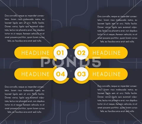 1,2,3,4, step labels, timeline, vector infographics design: Graphic ...