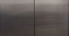 The video of the elevator with a green screen background
