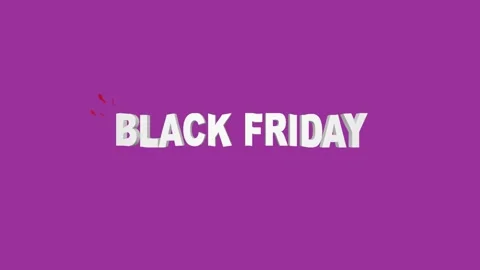 124 Animation Text Liquid Brush and Explosion Effect Black Friday v2 Video stock 138173790