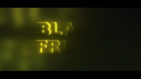 125 Animation Text Edge Glow Effect Black Friday v4 Stock-Footage 138174782