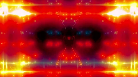 125 Bpm Synchronized Red House Beat VJ Loop Background 4K 60 FPS Stock Footage 274431408