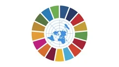 UN Global Sustainable Development Goals animation, SDG, alpha channel, 4K 60 fps