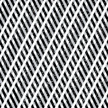 1268 Seamles pattern with black and white overlapping bands Stockillustratie