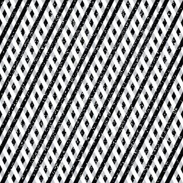 1270 Seamles pattern with intersecting black and white lines Illustrazione stock