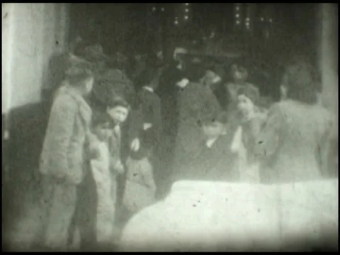 1278 At the church Stock Footage 35535906