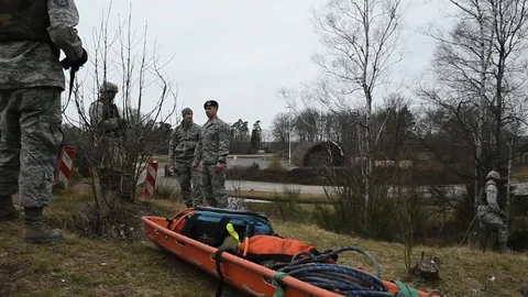 127th Wing Civil Engineering Squadron participate in Silver Flag - 2018 Stock-Footage 94409670